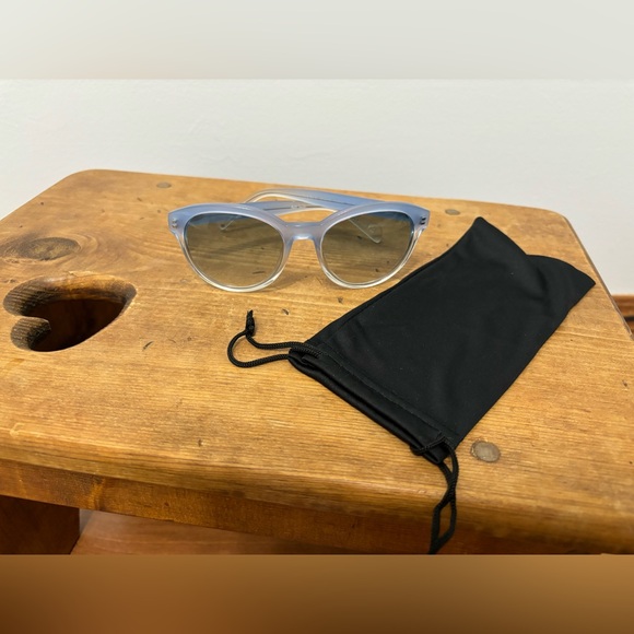 PAUL SMITH Blue Ombré Oversized Sunglasses - Picture 9 of 11